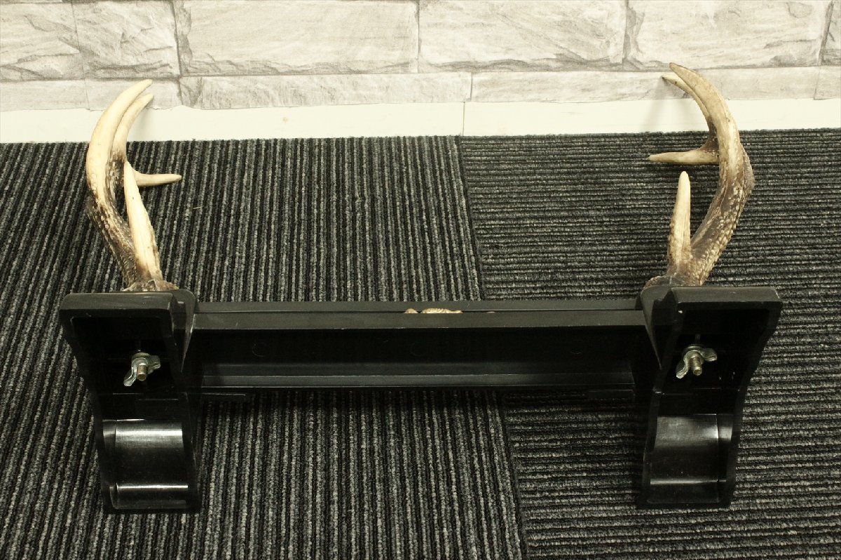 刀台　台座　飾り台　鹿角　レプリカ　プラスチック製　刀立て　刀置き　模造刀置き 刀台 台座 飾り台 鹿角 レプリカ プラスチック製 刀立て 刀置き 模造刀