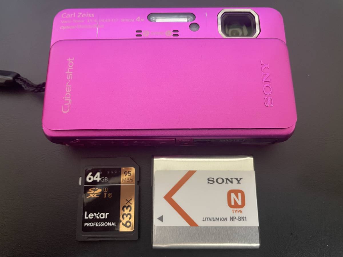SONY ソニー Cyber-shot DSC-TX10 デジカメ ピンク DSC-TX10 | Sony