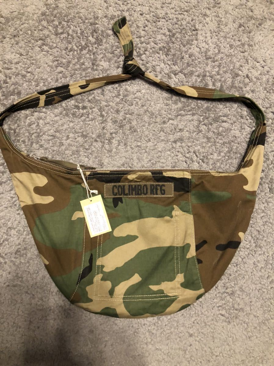 コリンボ/美品/タグあり/ZX-0702/LUNAPARK HALF-MOON BAG/定価9500円程