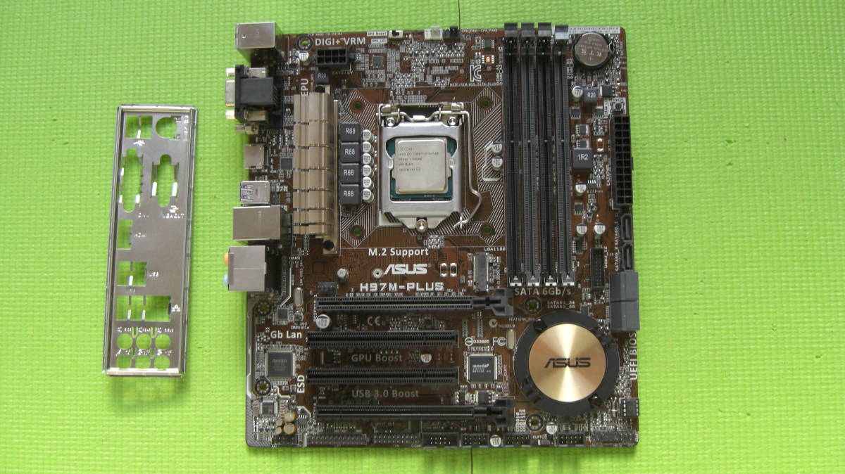 ASUS・H97M-PLUS・I7-4790K・LGA1150・ジャンク ASUS H97-PLUS H97