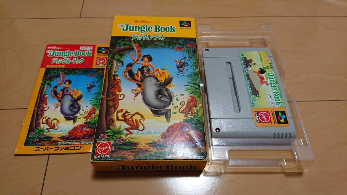  SFC スーパーファミコン ジャングルブック(アクション)｜売買されたオークション情報、yahooの商品情報をアーカイブ公開 - オークファン タイトル