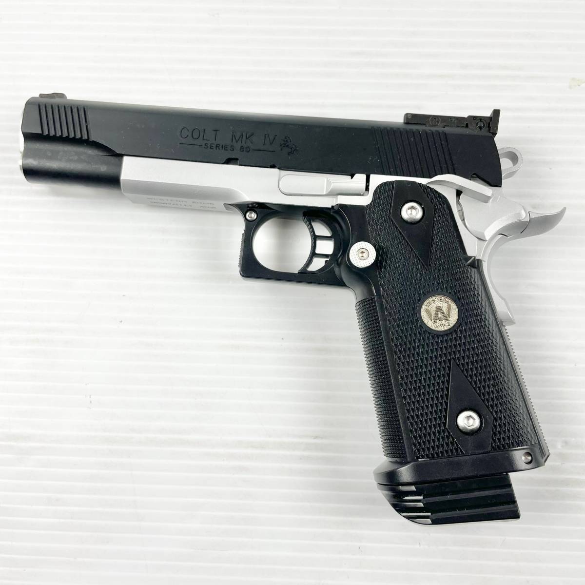 ウエスタンアームズ WA ガスブローバック コルトMKⅣ HI-CAPACITY.45