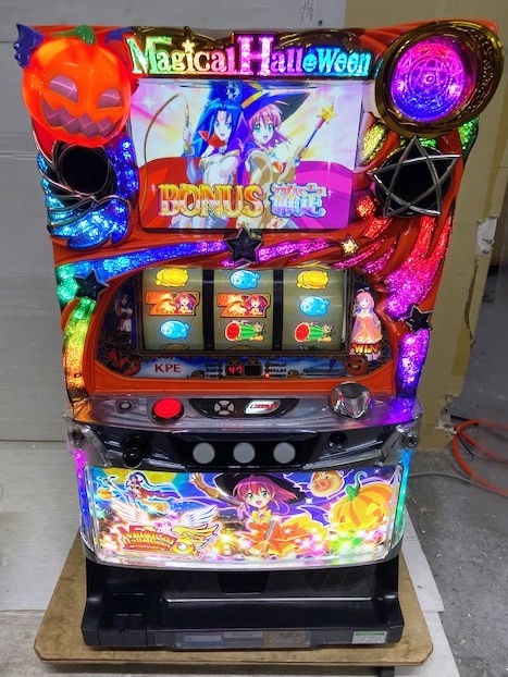 H0768 KPE マジカルハロウェイン5 パチスロ実機 直接引取限定 名神吹田インターすぐ