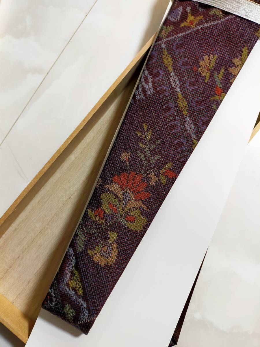 大島紬都喜ヱ門工房ネクタイ