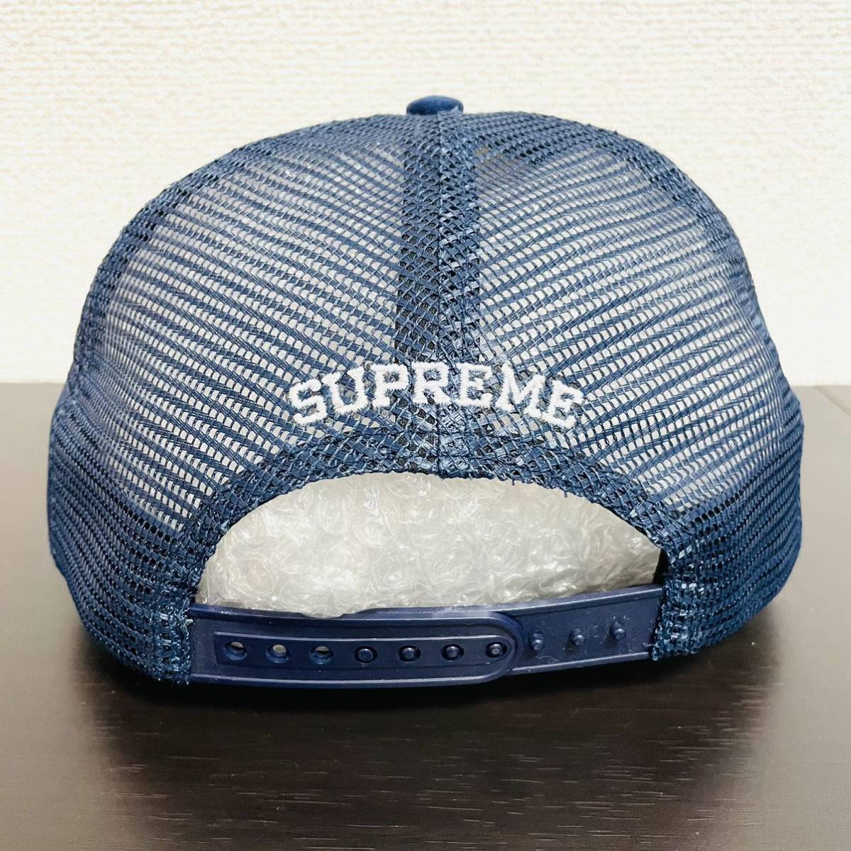 Supreme Worldwide Mesh Back 5-Panel Cap Navy 20ss 2020年 紺 
