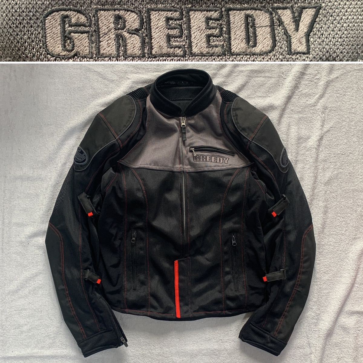 入荷処理 SALE GREEDY グリーディー ライディングジャケット Lサイズ