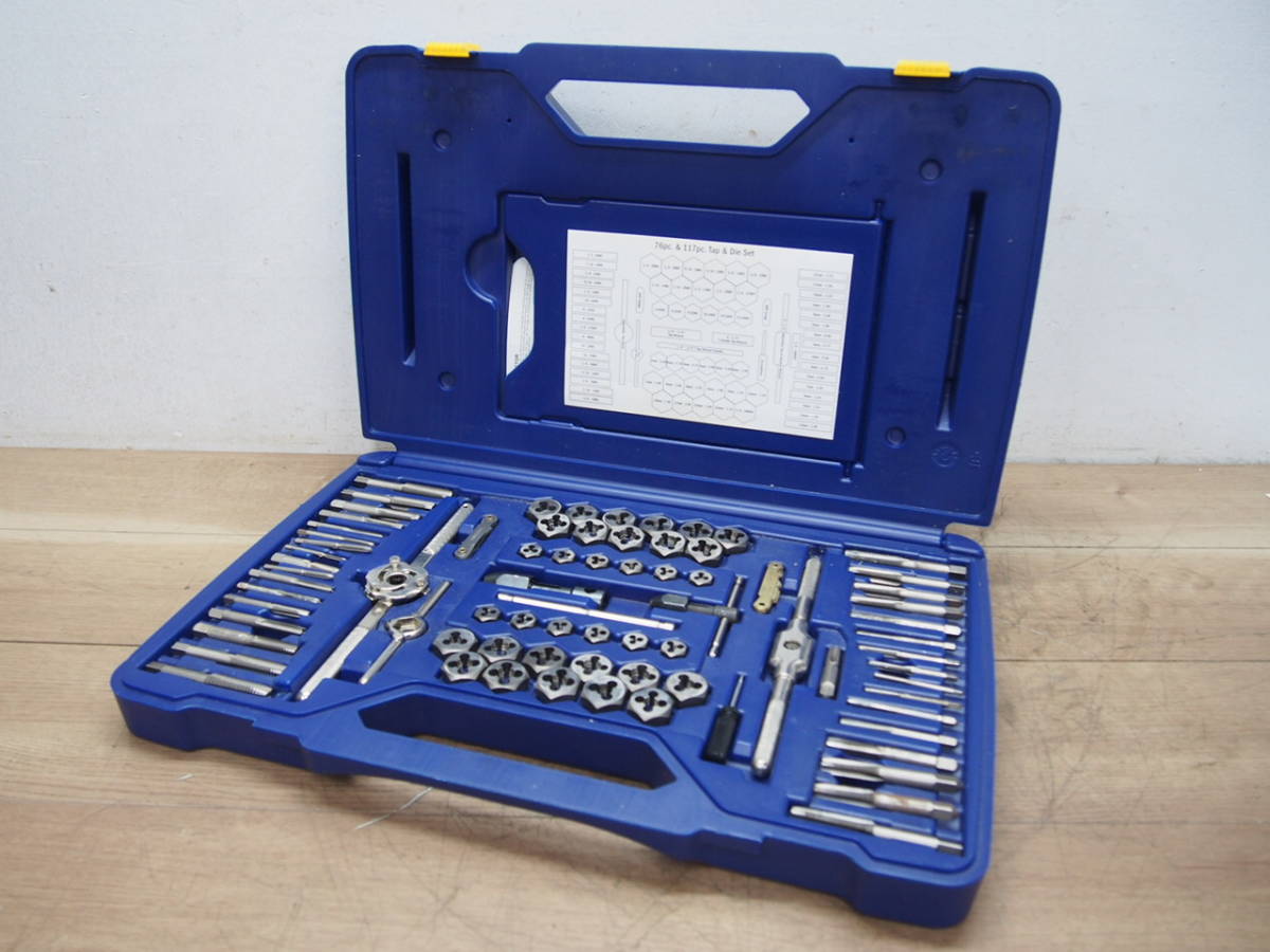 Tap IRWIN Die And Hanson Tools and Set, Metric Irwin Metric, &amp