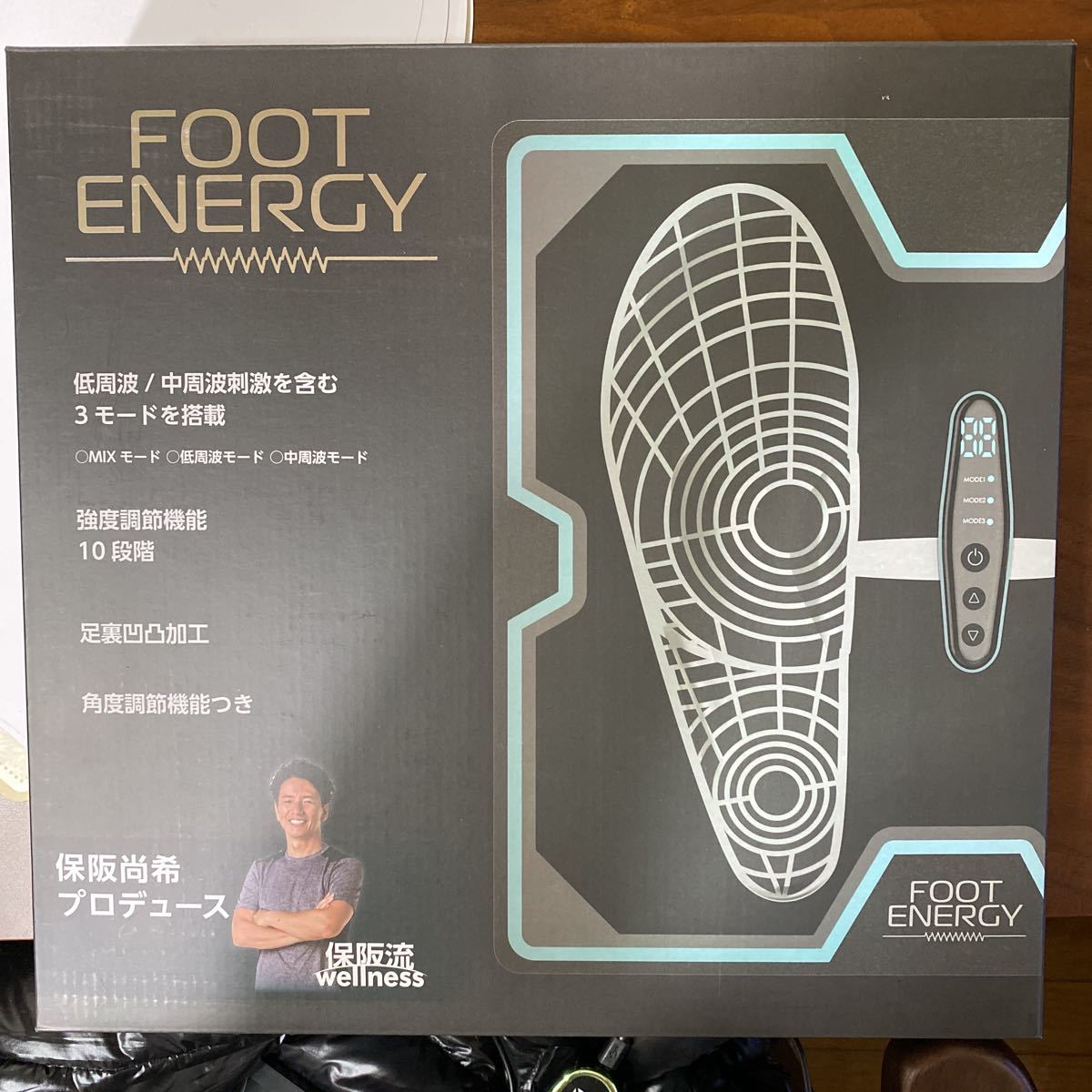 未使用品 FOOT ENERGY PRO 保阪流 wellness FE-002 保坂流welness フットエナジープロ FE-002 未使用品 FOOT ENERGY PRO