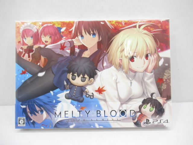 s22178-rj [送料850円] 未開封● PS4 MELTY BLOOD:TYPE LUMINA 限定版 メルティブラッド [040-221009]