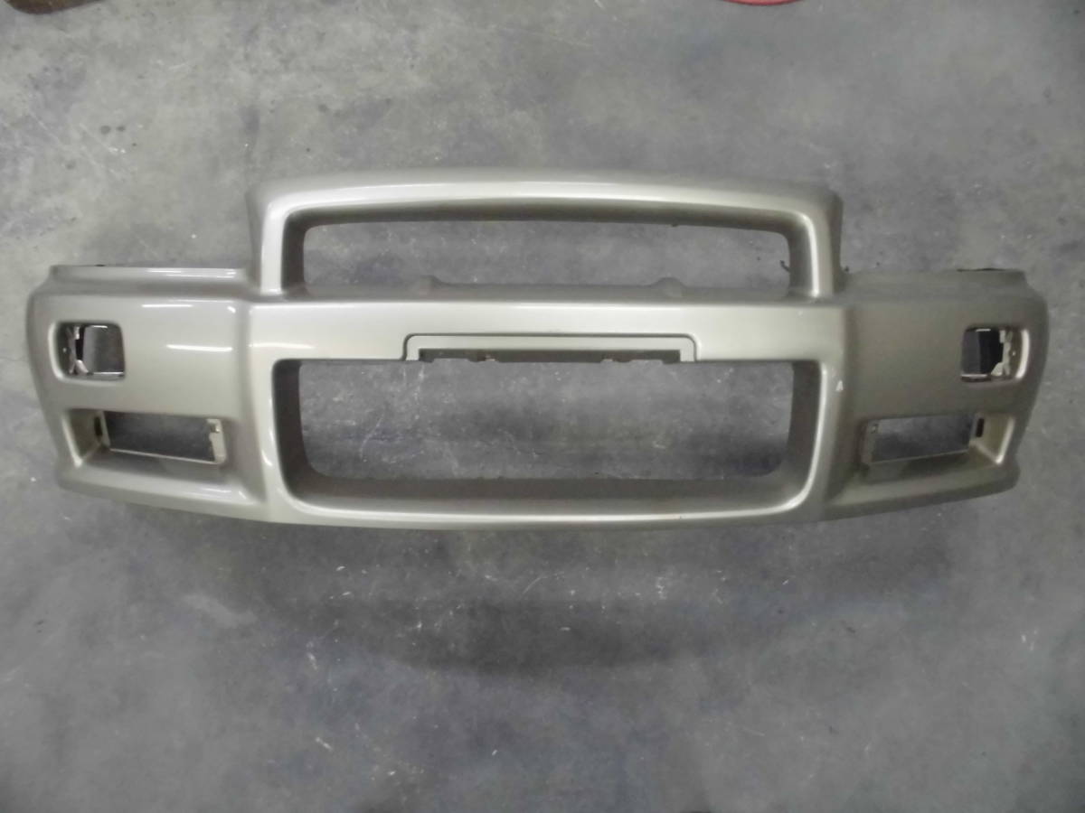 スカイライン GT-R BNR34 純正フロントバンパー ノーマルバンパー GTR ER34 GT-R仕様等にも 日産 SKYLINE 再塗装、補修してご利用ください 