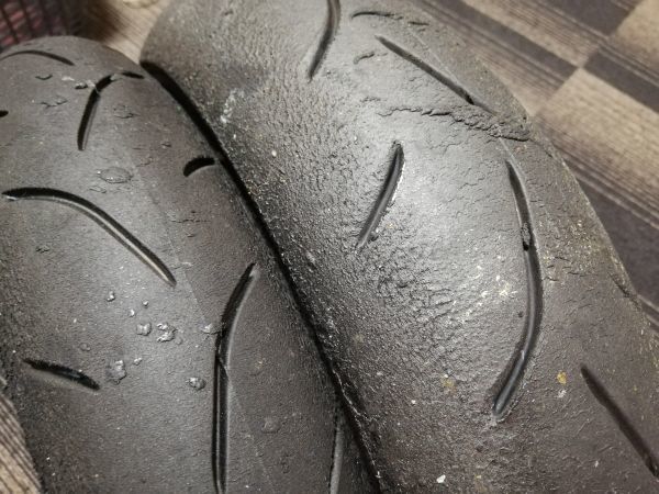 サムスンジャンクBT601SS NSF APE XR TZM ゴム凸あり BT601SS[前後セット] 検:NSF100/Z125/GROM/グロム/NSR50