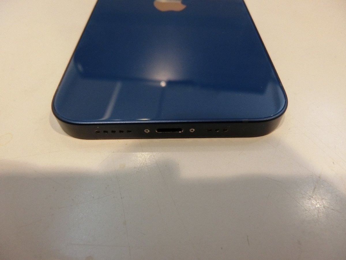 SIMフリー☆Apple iPhone12 64GB ブルー 中古品 本体のみ☆ 64GB SIM