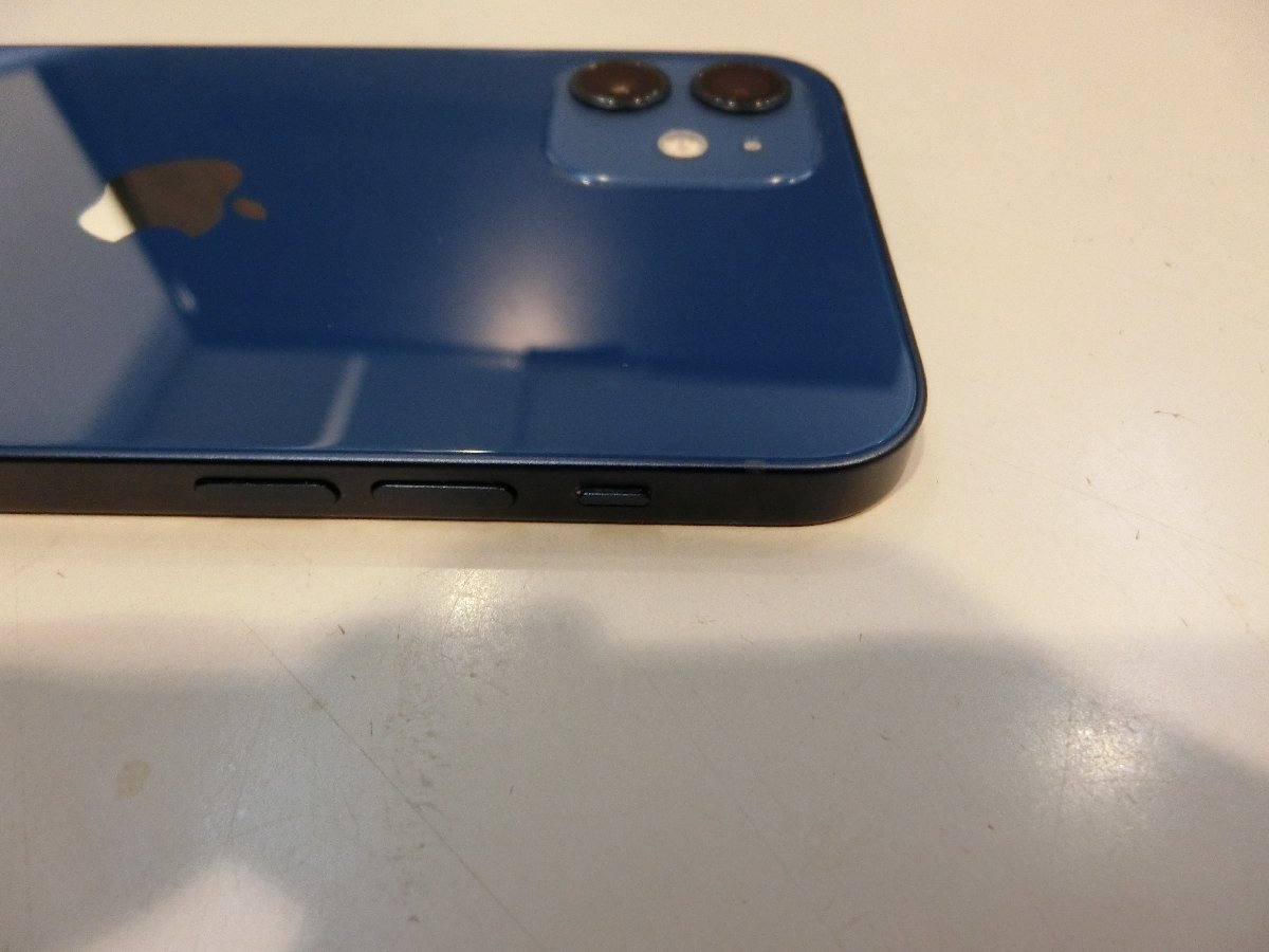 SIMフリー☆Apple iPhone12 64GB ブルー 中古品 本体のみ☆ 64GB SIM
