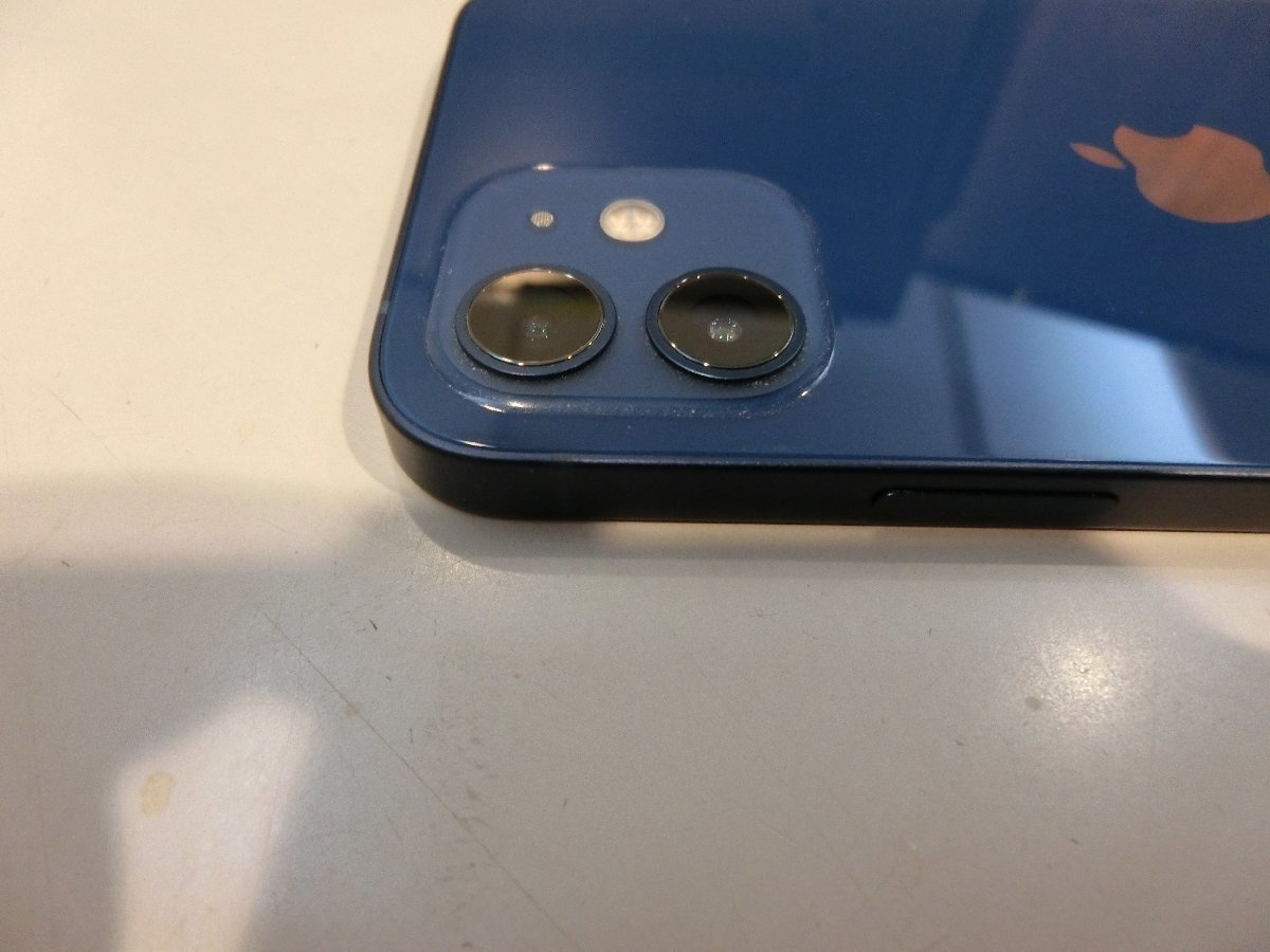 SIMフリー☆Apple iPhone12 64GB ブルー 中古品 本体のみ☆ 64GB SIM