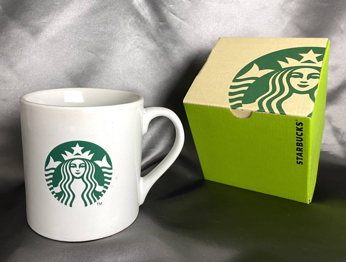 レトロ ☆ ロゴ スターバックス 特大 マグカップ 白 450ml 直径9 レトロ ☆ ロゴ スターバックス 特大 マグカップ 白 450ml 直径9