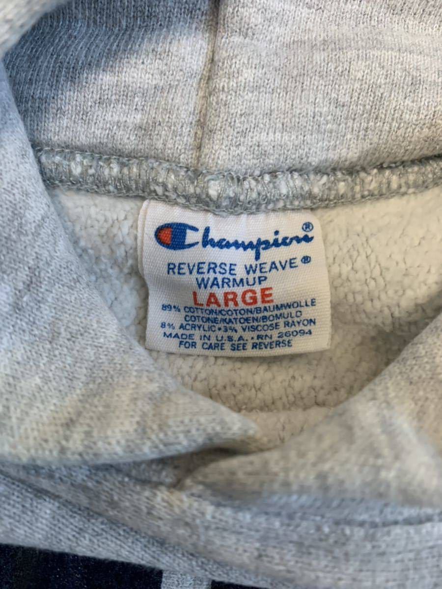 美品 80s 後期 USA製 チャンピオン リバースウィーブ パーカー DREXEL  