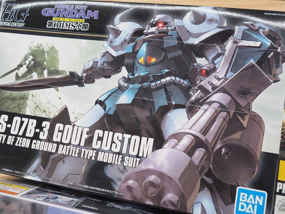 未組立 BANDAI/バンダイ HG 1/144 4個セット HGUC・HG THE ORIGIN グフ 
