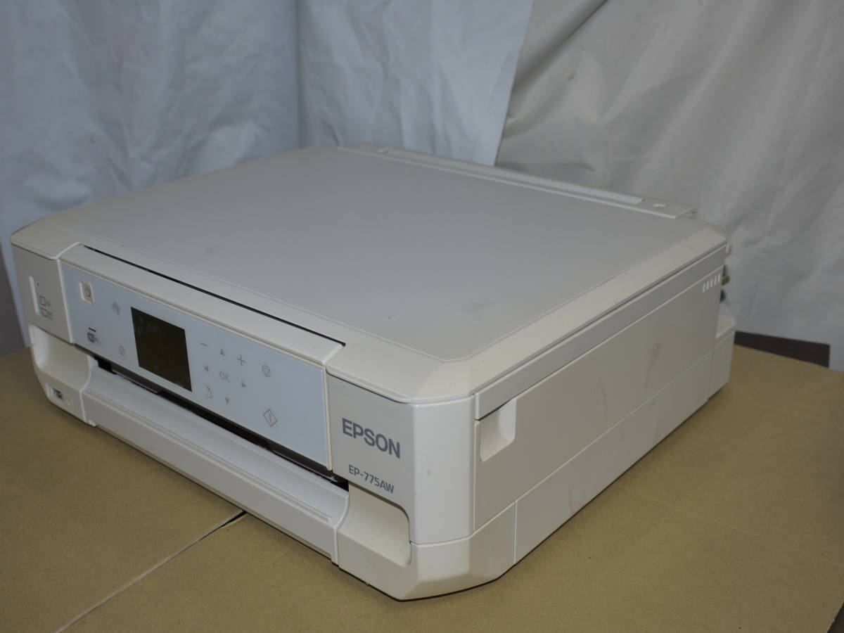 ジャンク EPSON エプソン インクジェットプリンター EP-775AW 中古