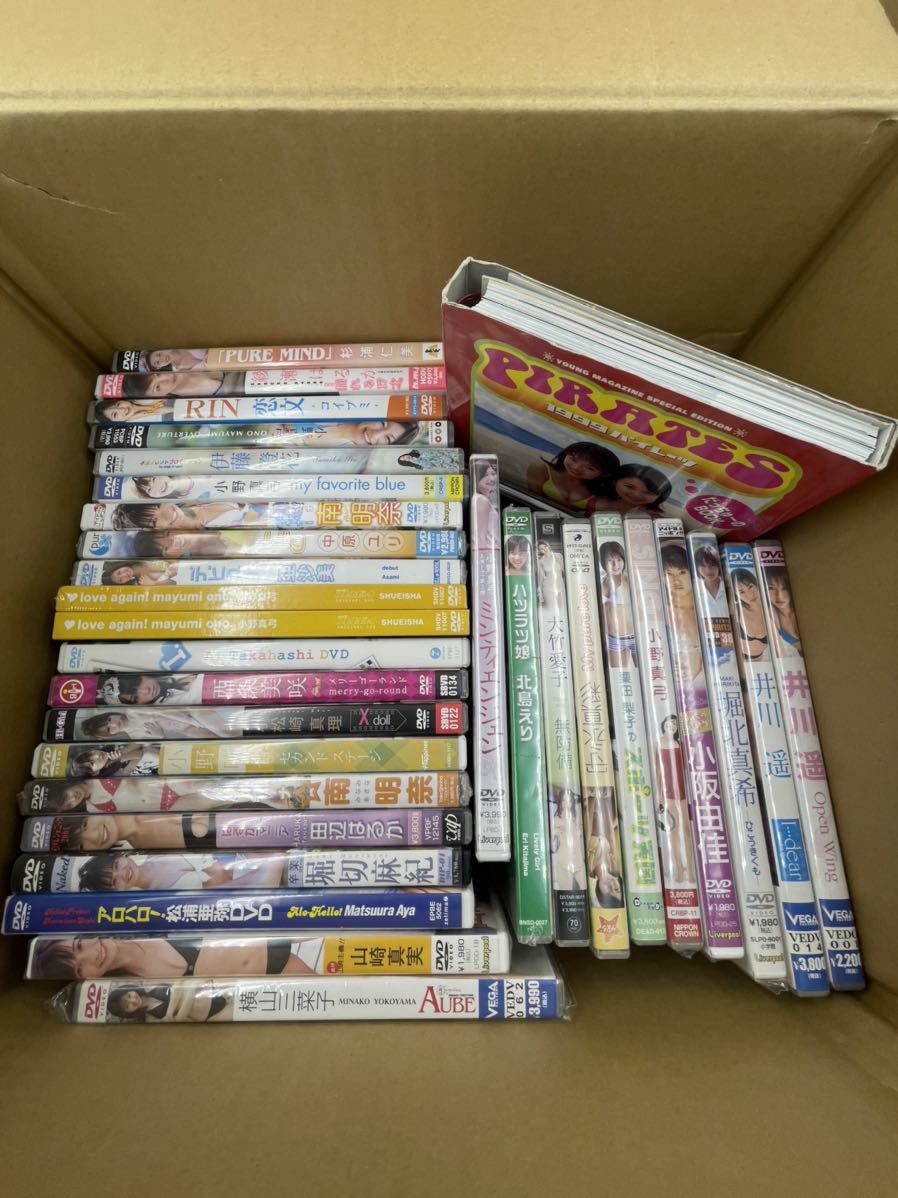 グラビアアイドル DVD 大量まとめ売り セット 未開封多数有り 南明奈 堀北真希 綾瀬はるか 井川遥 他