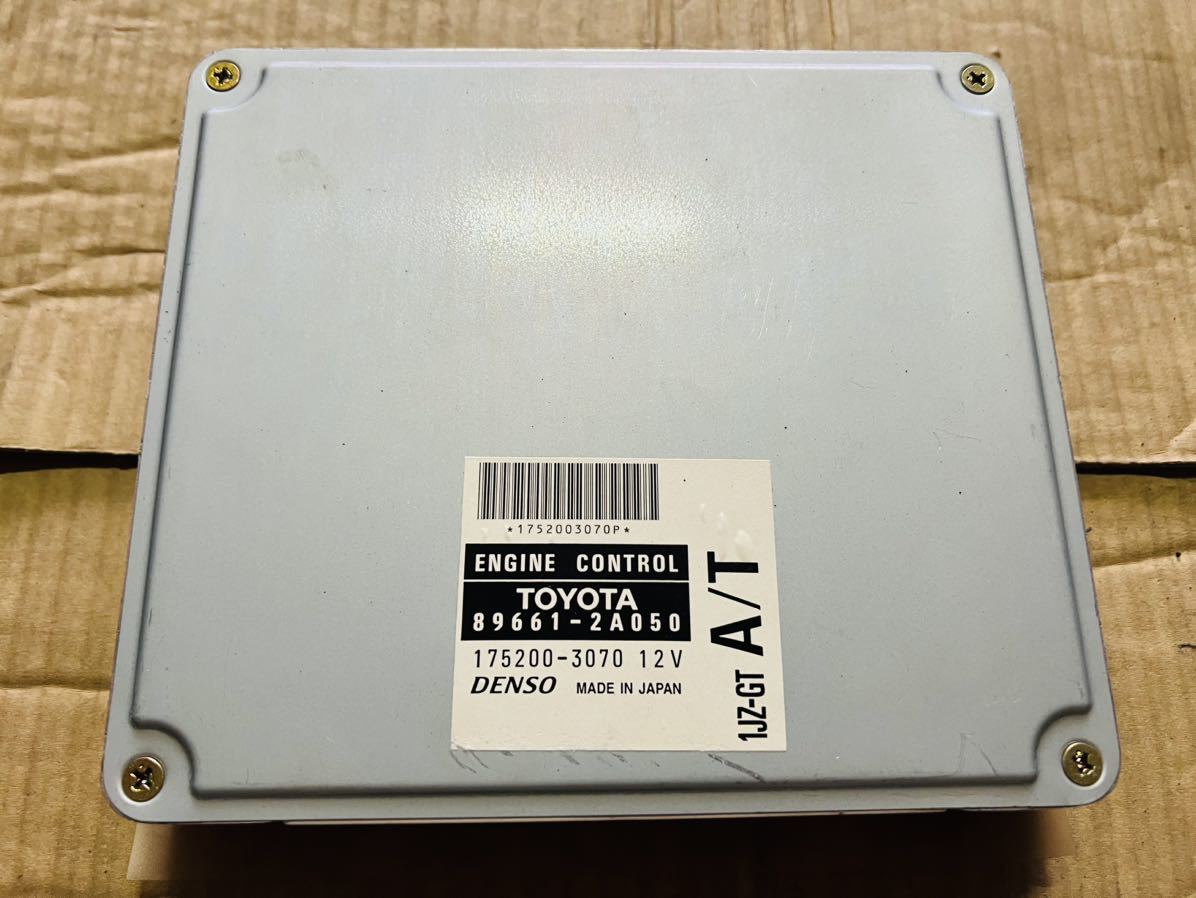 トヨタ純正 JZX100 1JZ-GTE ツアラーV 後期 AT コンピューター ECU