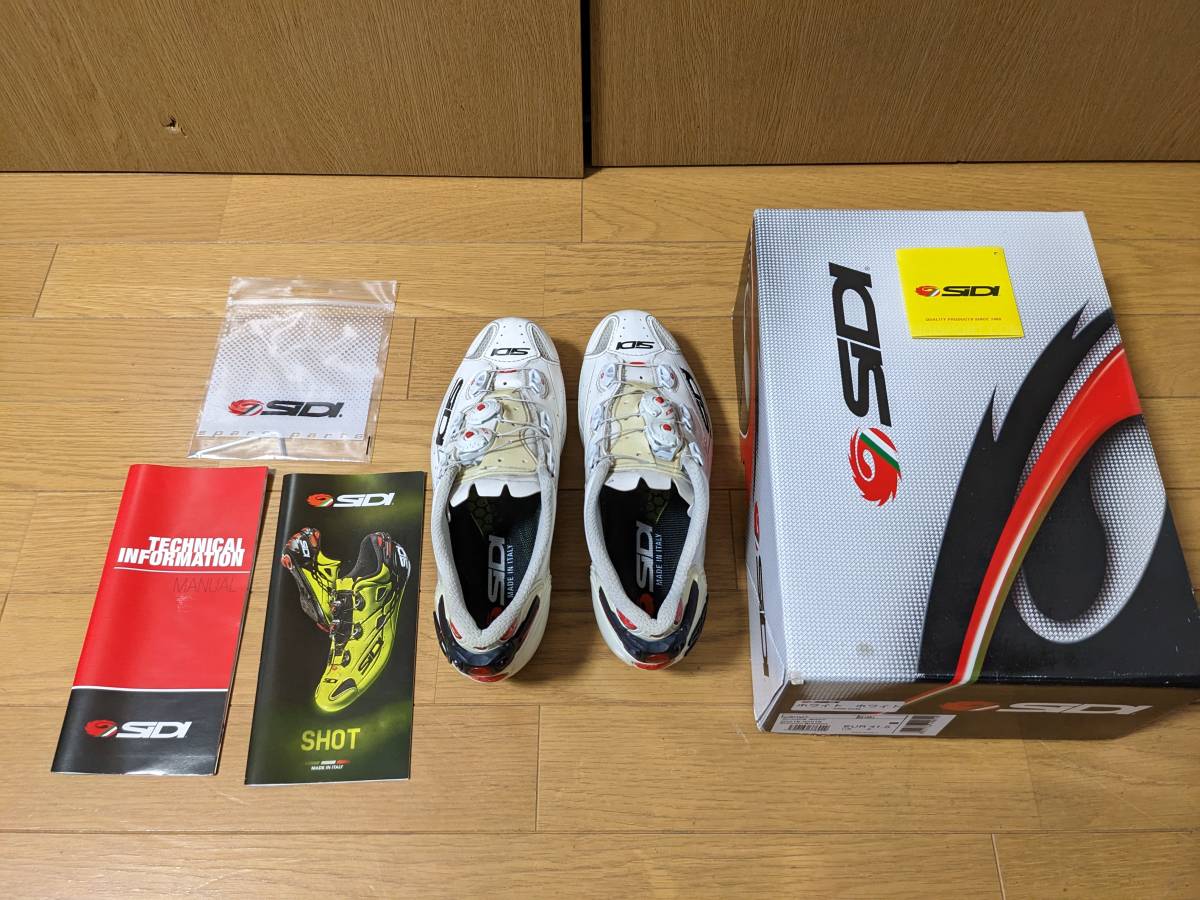 Sidi shot 通販 sidi シューズ SIDI SHOT ホワイト EUR41 5 25 75cm