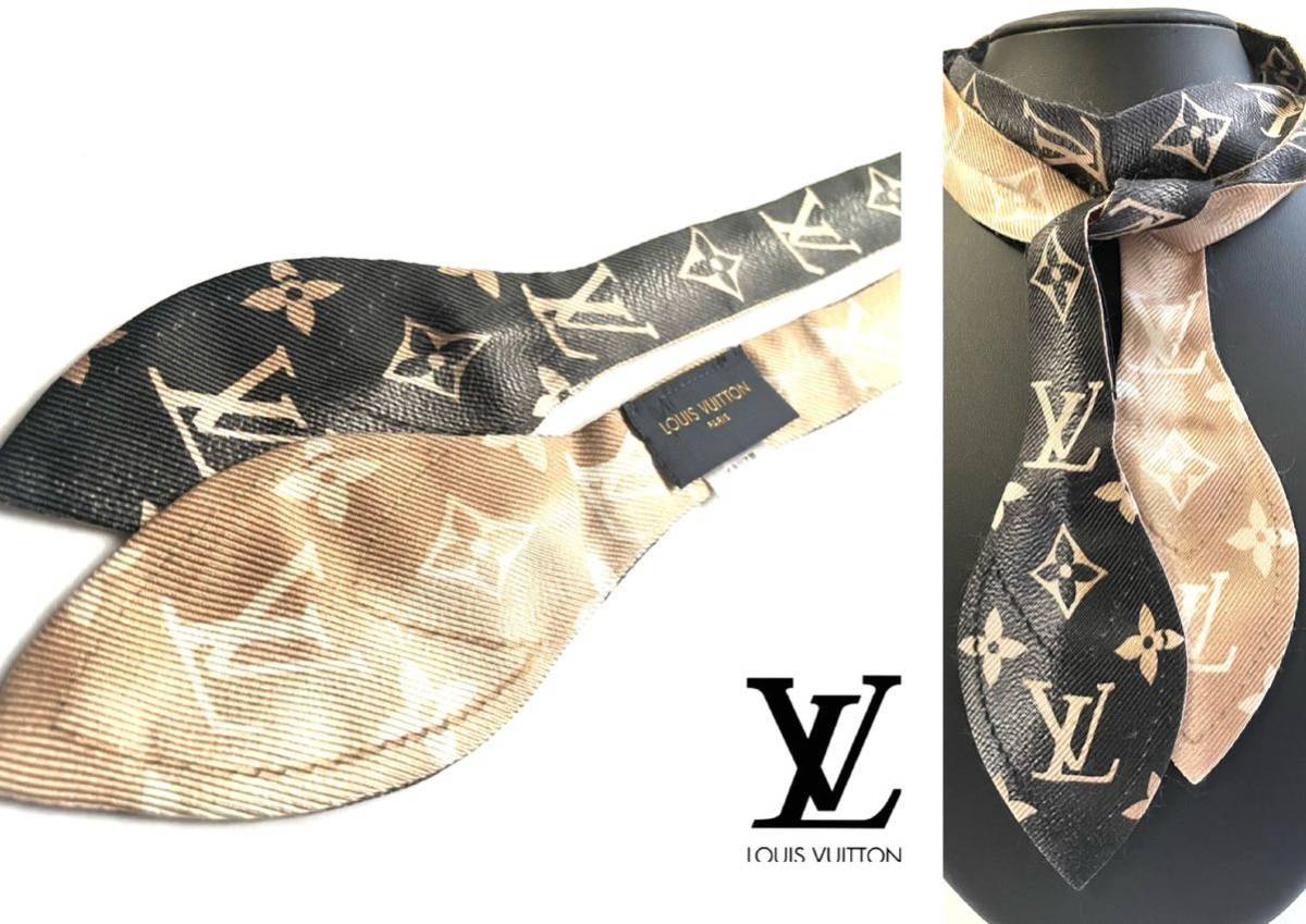LOUIS VUITTON ルイヴィトン モノグラム バンドー スカーフ バンドー