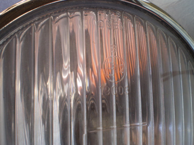 ローバーミニ用 / 純正フォグランプ メッキカバー付き＆ステー付き  