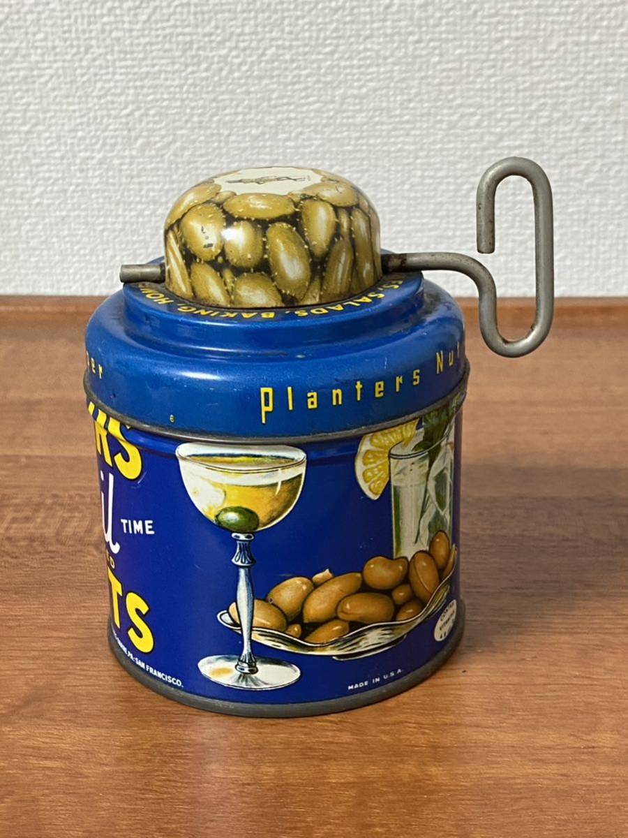 Planters ピーナッツ型 キャニスター アンティーク雑貨 Planters