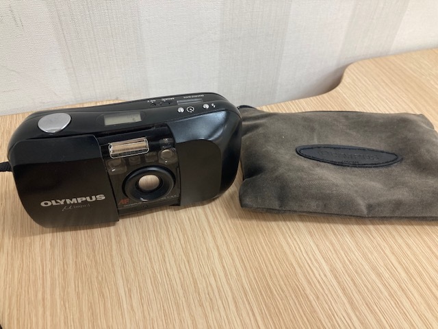 長「10325」オリンパス　OLYMPUS μ　ミュー　コンパクトカメラ　35mm　1：3.5　通電のみ確認