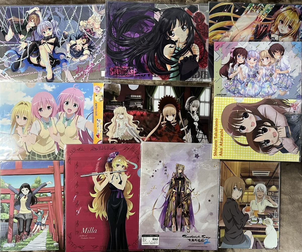 ①【1円スタート】美少女アニメ限定グッズ 【110枚以上セット】グッズ 