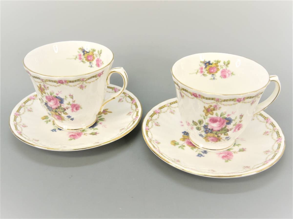917 DUCHESS BONE CHINA ENGLAND カップ＆ソーサー ペア 2客