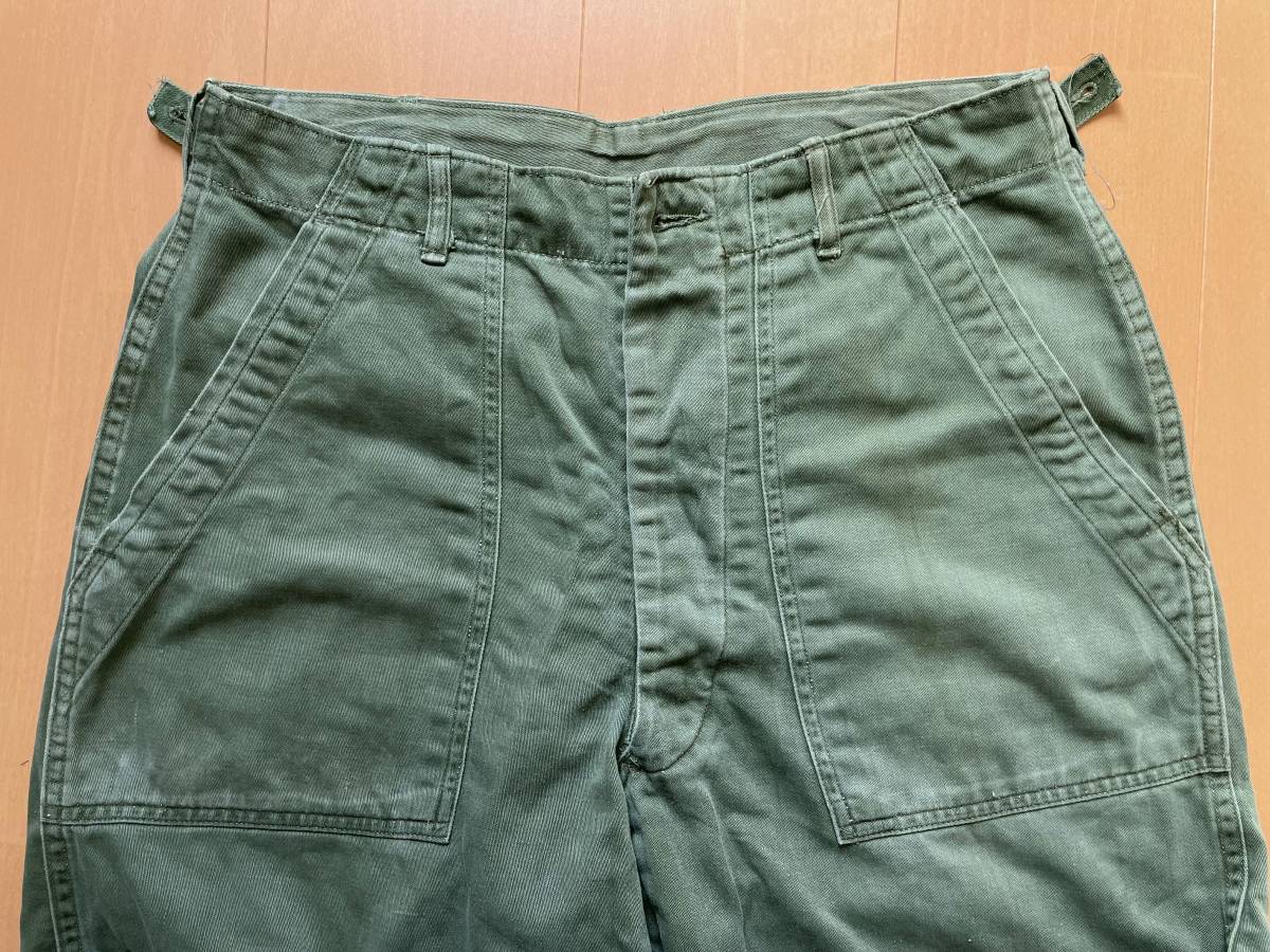 50s 美品 Medium サイド アジャスター ベイカーパンツ ARMY 米軍 