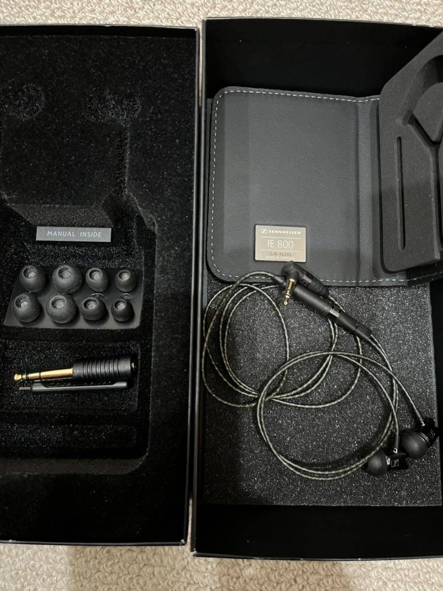 SENNHEISER ie800 新古品 ie800 sennheiser IE800 中古〔展示品