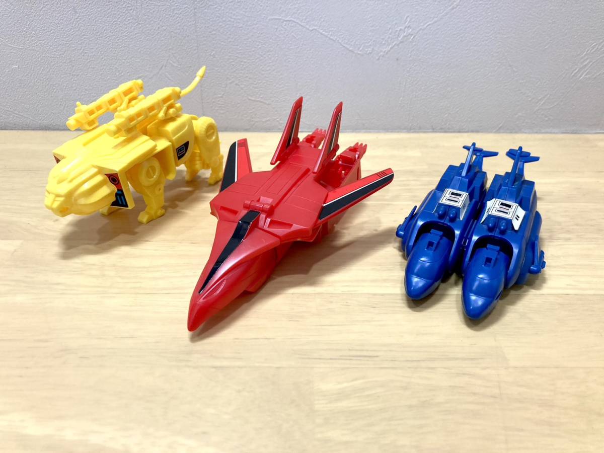 希少！ミニプラ 超獣戦隊ライブマン 超獣合体 ライブロボ 食玩 当時物 