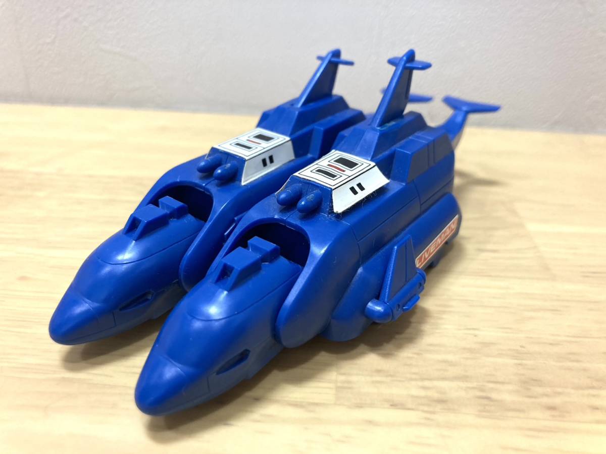 希少！ミニプラ 超獣戦隊ライブマン 超獣合体 ライブロボ 食玩 当時物 