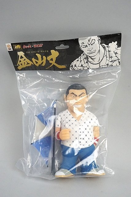 ☆ glam グラム ソフビ 鴉魂 クローズ ワースト QP 政やん with デ