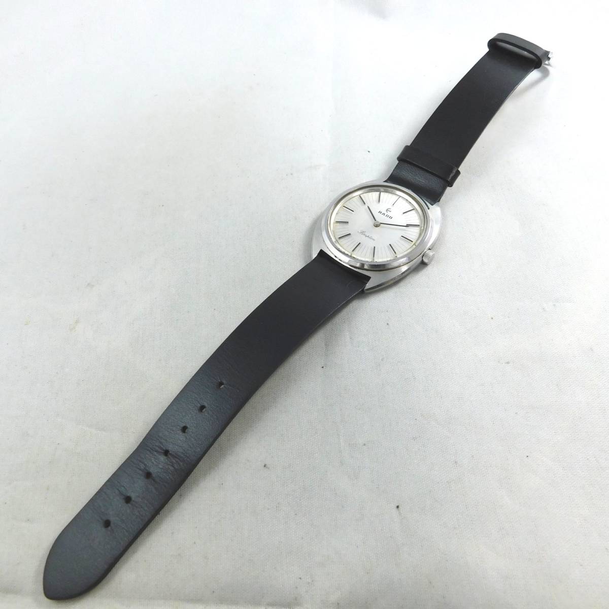 稼働〇 ラドー SIMPLON メンズ シルバー 手巻 腕時計 RADO 【公式通販】