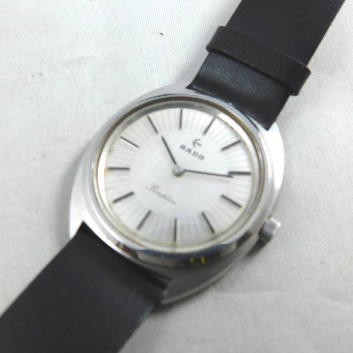 美品 RADO ラドー Simplon メンズ 手巻き腕時計 シルバー 稼働品 稼働〇 ラドー SIMPLON メンズ シルバー 手巻 腕時計 RADO 【公式通販】