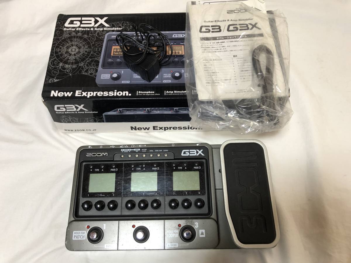 ZOOM ズーム ギター エフェクター G3X G3X ZOOM |