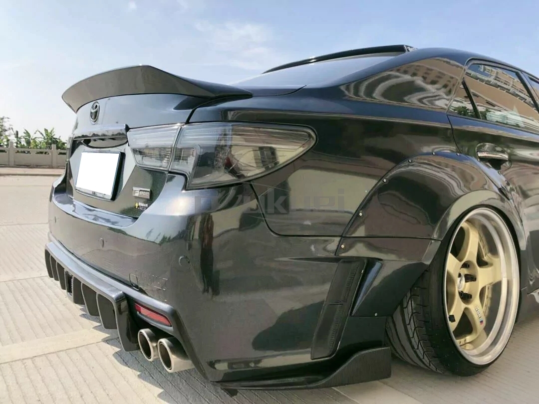 トヨタ マークX MARKX GRX130 2代目 GR13#型 リアトランクスポイラー素地 2010-2019 ウイング 未塗装