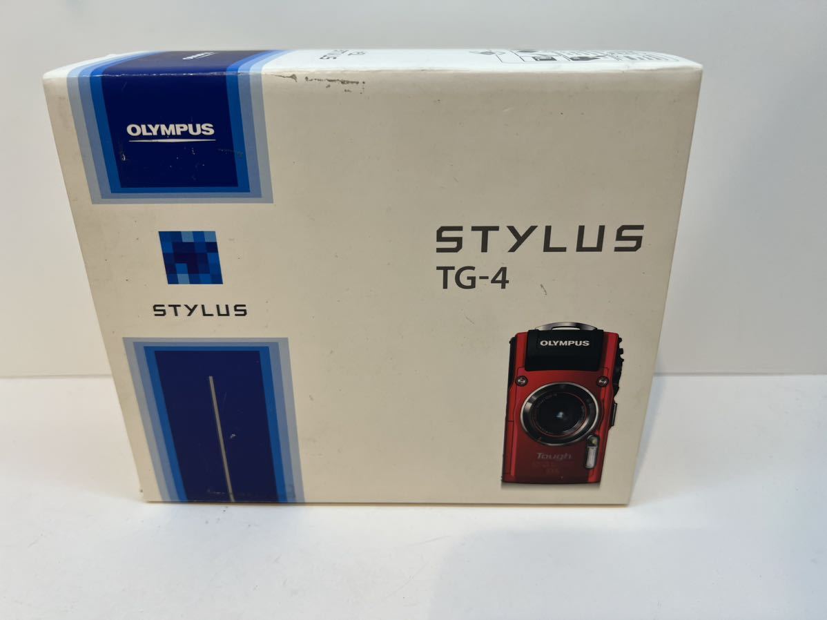 新品）STYLUS TG-4 Tough （レッド） オリンパス - オリンパス OLYMPUS