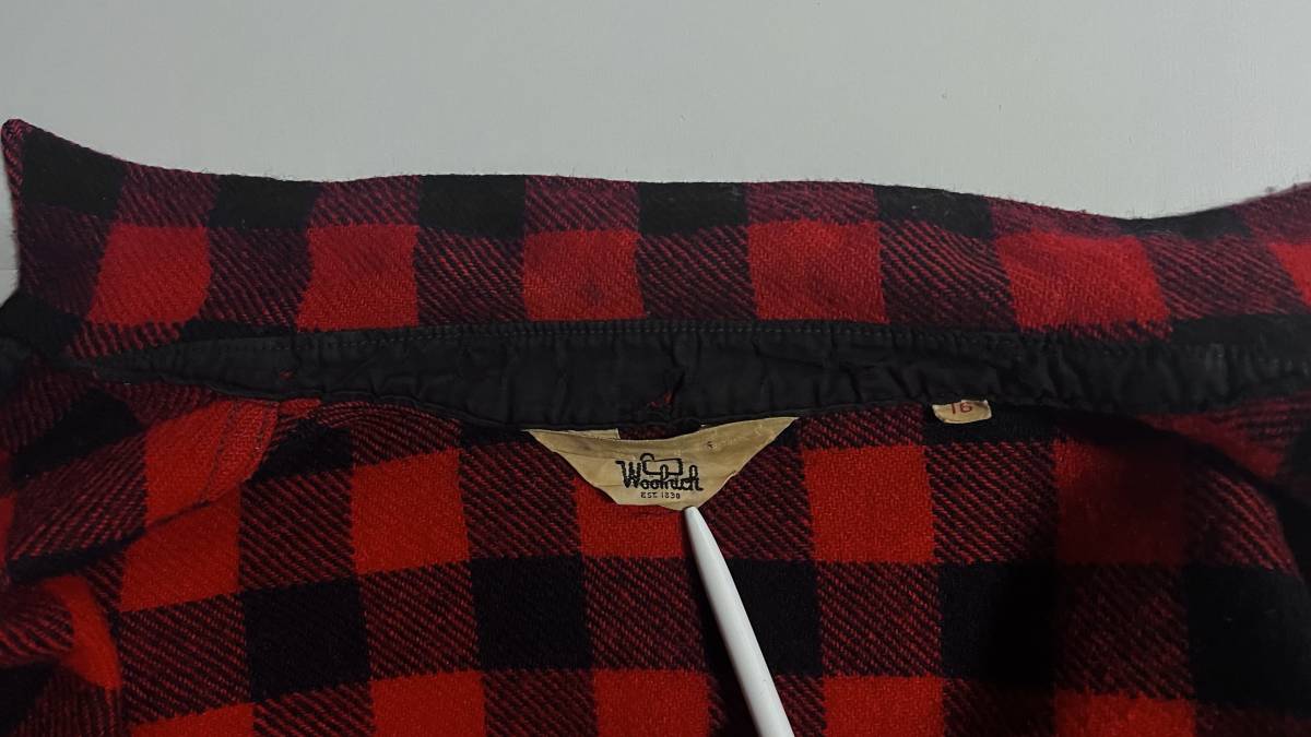 ☆ 送料込み 60〜70s Woolrich ウールリッチ ハーフジップ