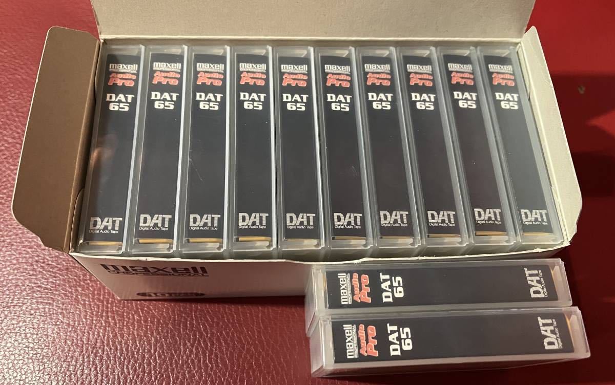 DATテープ　プロ向け特別生産品[Maxell R-65DA（P）]新品（12本）（送料無料）