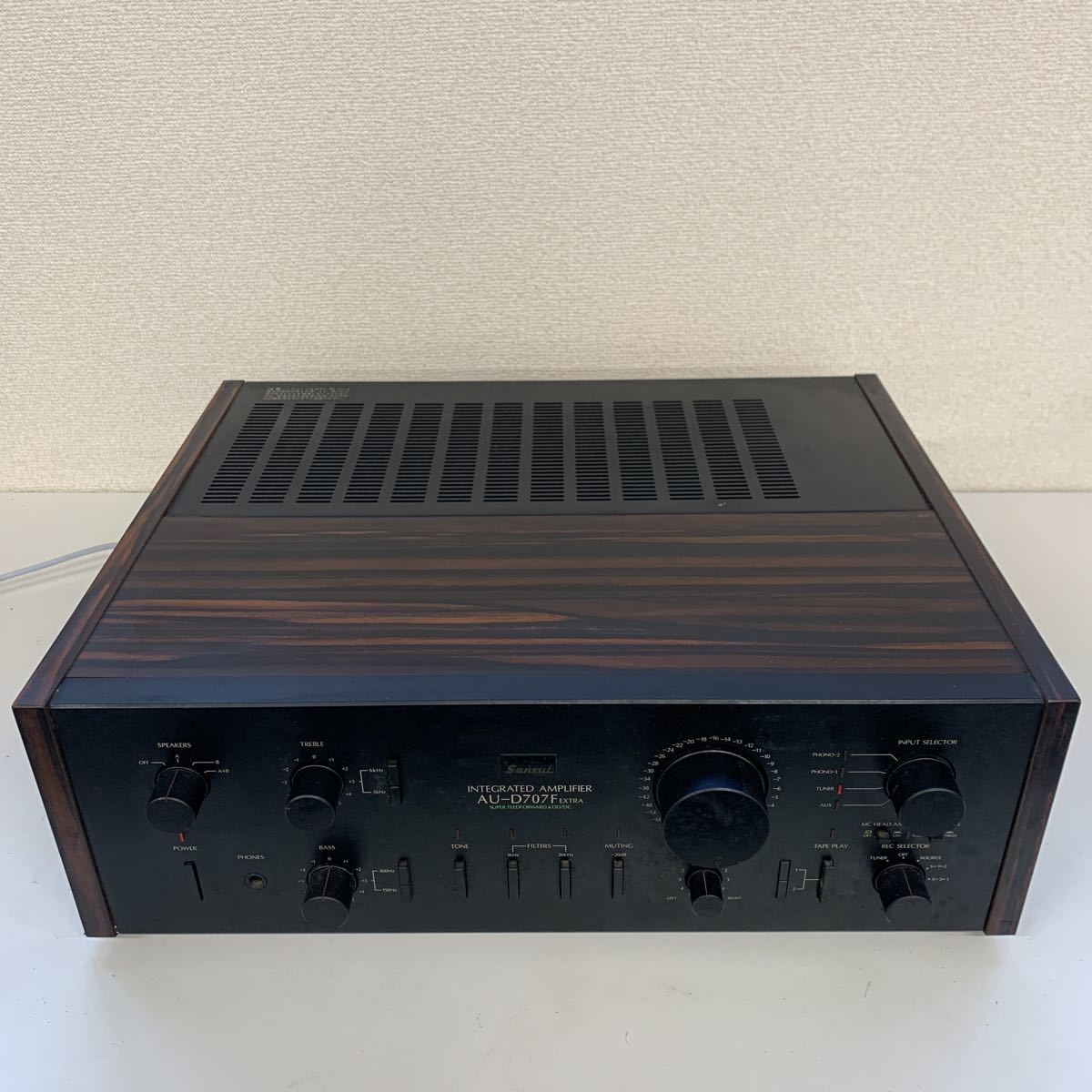 N2-257 Sansui AU-D707F プリメインアンプ SANSUI AU-D707の仕様 サンスイ