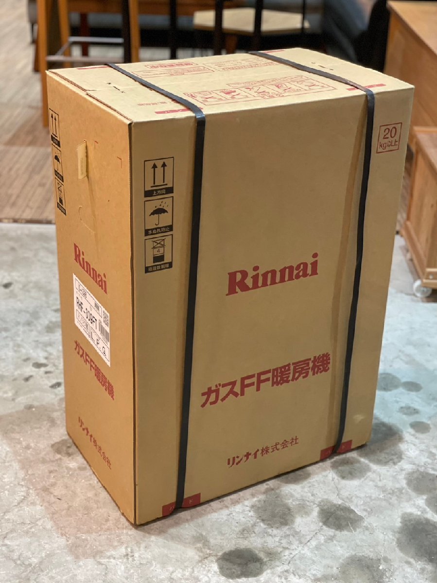 美品】Rinnai RHF-309FT FFガスファンヒーター ※引取限定 美品】Rinnai