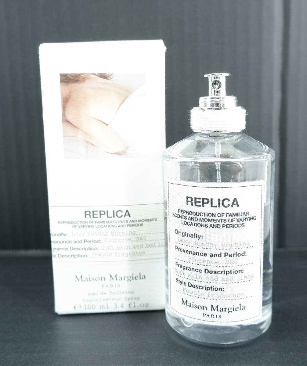 83☆60/ Maison Margiela REPLICA LAZY SUNDAY MORNING メゾンマルジェラ レプリカ レイジー サンデー モーニング 香水 100ml 残量約7割