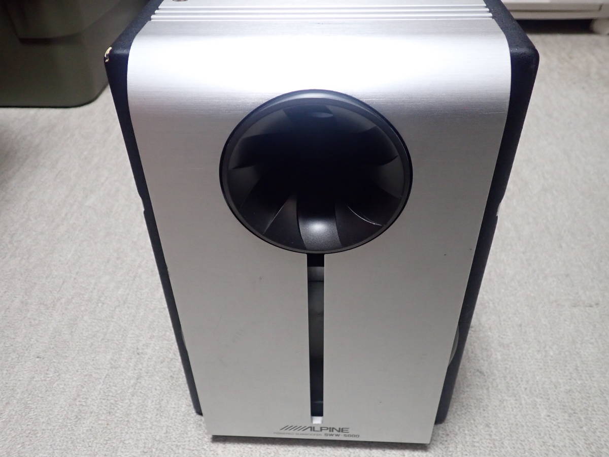 ALPINE(アルパイン) SWW-5000 ウーファー ALPINE アルパイン サブウーファー SWW-5000 アルパイン SWW-5000