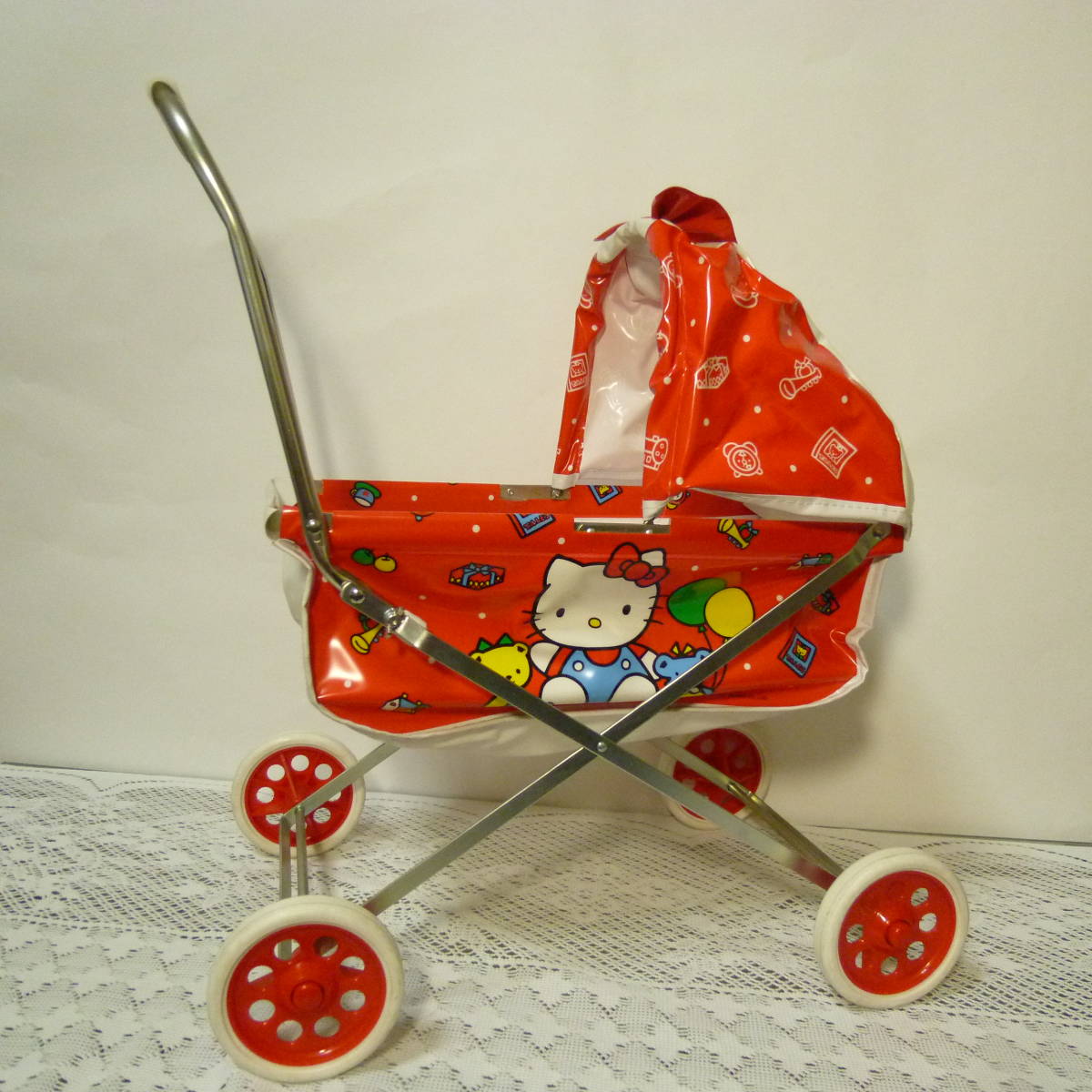 1円~◎ 箱付き未使用 ハローキティ おさんぽベビーカー かわいいお  