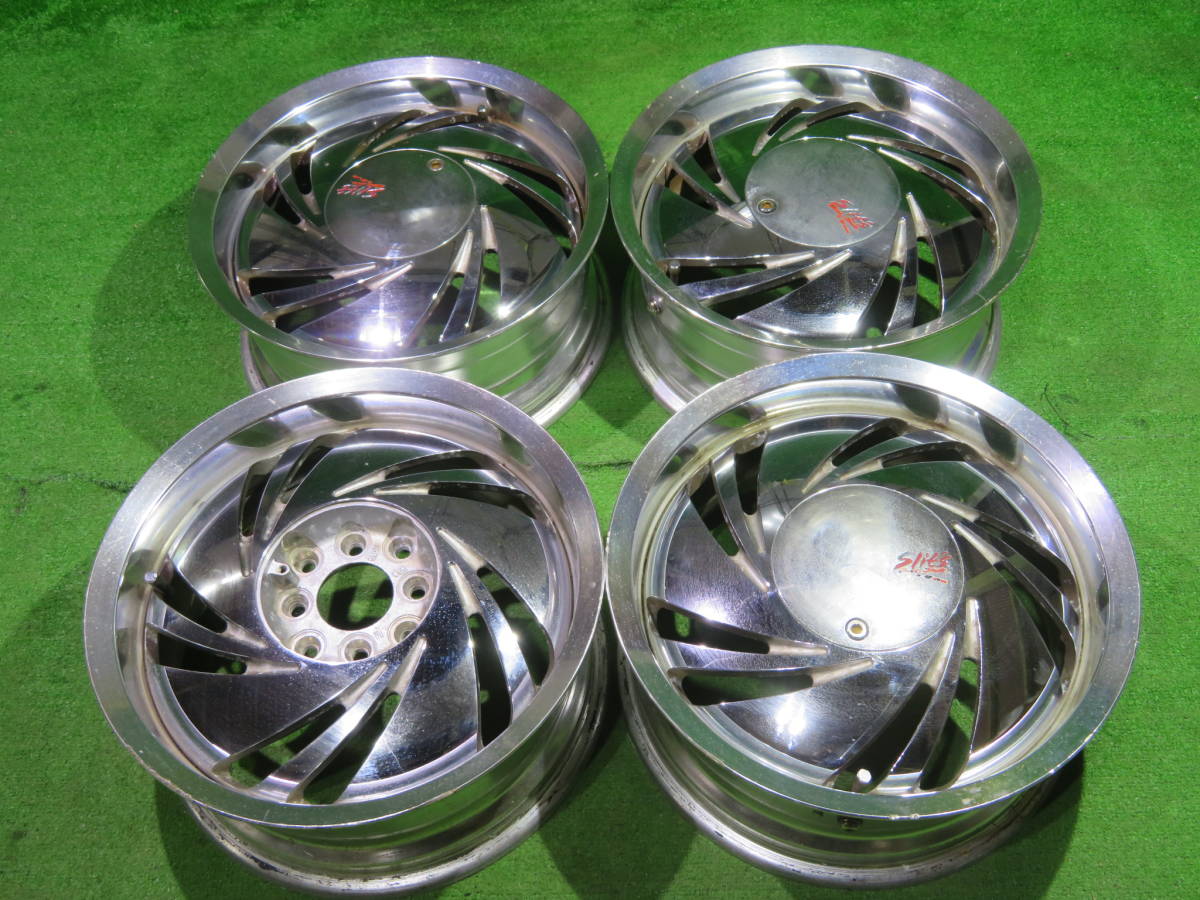 希少 当時物 WORK ワーク Slits スリッツ マルチホイール 15インチ 6.5 
