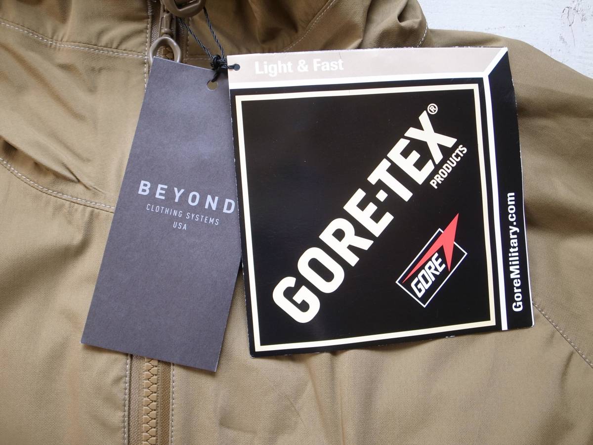数量限定，限定SALE 新品 BEYOND CLOTHING ビヨンド A6 Rain Jacket GORE-TEX ジャケット M コヨーテ USA製　マウンテンパーカー